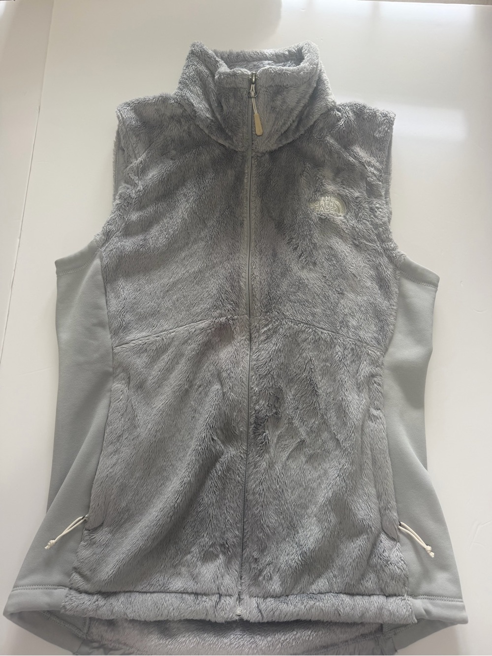 The North Face Women's Gray Plush Fleece Vest